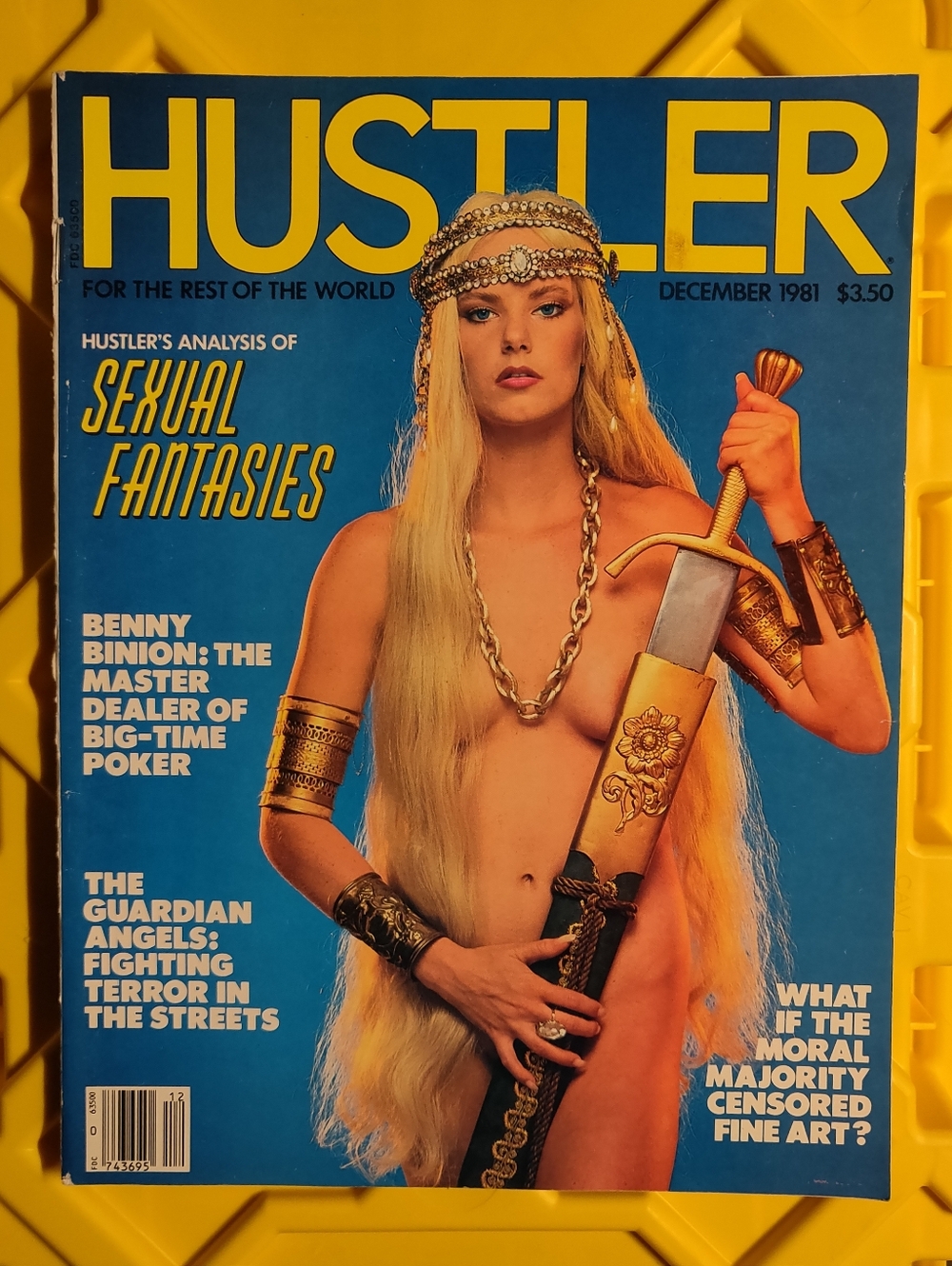 Hustler Magazine December 1981